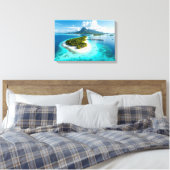 Malediven Leinwanddruck (Insitu (Schlafzimmer))