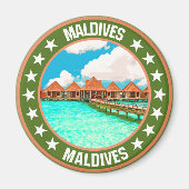 Malediven Magnet (Vorne)