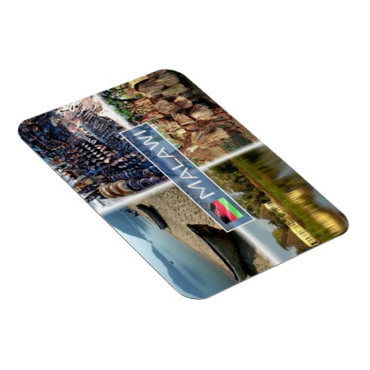 Malediven - Malawi - Magnet (Rechte Seite)