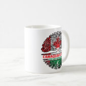 Malediven Malediven Kanadische Baumfahne Kaffeetasse (VorderseiteRechts)