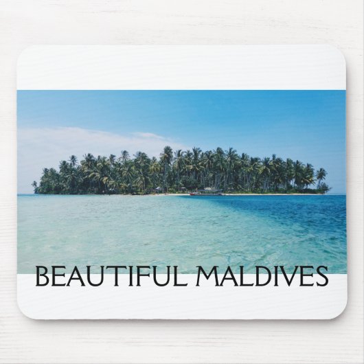 Malediven Mousepad (Vorne)