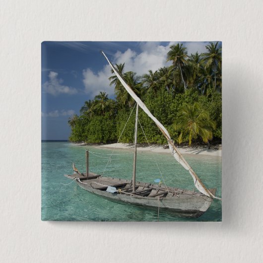 Malediven, North-Malé-Atoll, Insel Kuda Button (Vorderseite)