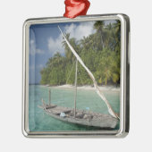Malediven, North-Malé-Atoll, Insel Kuda Ornament Aus Metall (Links)