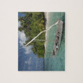 Malediven, North-Malé-Atoll, Insel Kuda Puzzle (Vertikal)