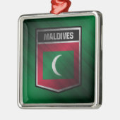 Malediven Ornament Aus Metall (Links)