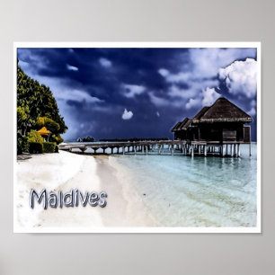 Malediven - Panorama - Poster
