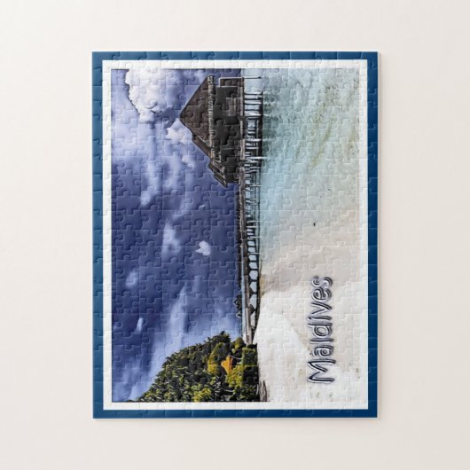 Malediven - Panorama - Puzzle (Vertikal)