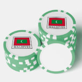 Malediven Pokerchips (Stapel)