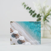 Malediven Postkarte (Stehend Vorderseite)
