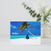 Malediven Postkarte (Stehend Vorderseite)