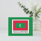 Malediven Postkarte (Stehend Vorderseite)