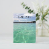 Malediven Postkarte (Stehend Vorderseite)