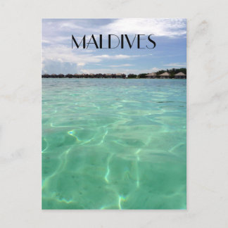 Malediven Postkarte