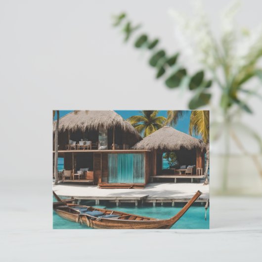 Malediven Postkarte (1) (Stehend Vorderseite)