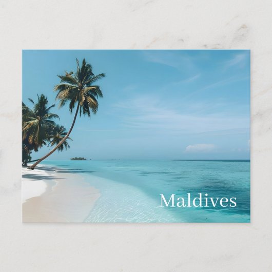 Malediven-Postkarte Postkarte (Vorderseite)