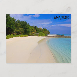 Malediven-Postkarte Postkarte