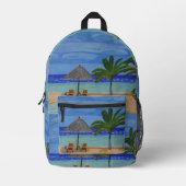 Malediven Rucksack (Vorderseite)