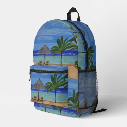 Malediven Rucksack (Rückseitige Ecke Rechts)