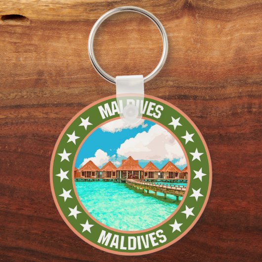 Malediven Schlüsselanhänger (Rückseite)