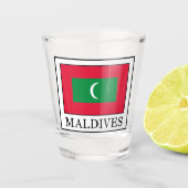 Malediven Schnapsglas (Vorderseite)