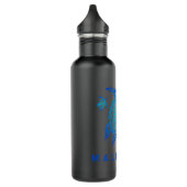 Malediven Sea Blue Tribal Turtle Edelstahlflasche (Links)
