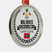 Malediven Silbernes Ornament (Rechts)