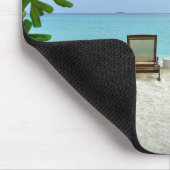 Malediven-Strand Mousepad (Ecke)