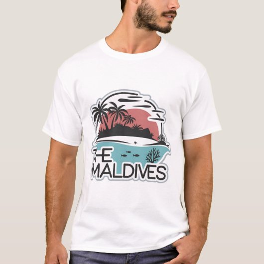 Malediven T-Shirt (Vorderseite)