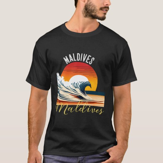 Malediven T-Shirt (Vorderseite)
