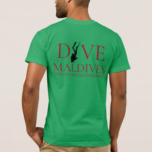 Malediven T-Shirt (Rückseite)