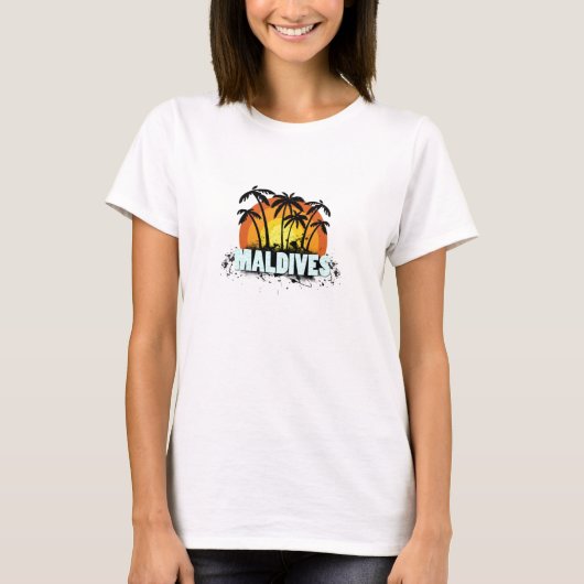 Malediven T-Shirt (Vorderseite)
