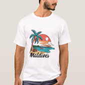 Malediven T-Shirt (Vorderseite)