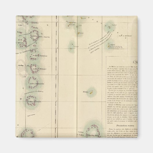 Malediven und Lakshadweep-Inseln Asien 107 Magnet (Vorne)