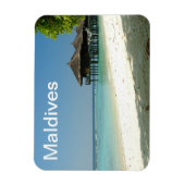 maledivisches Resort Magnet (Vertikal)