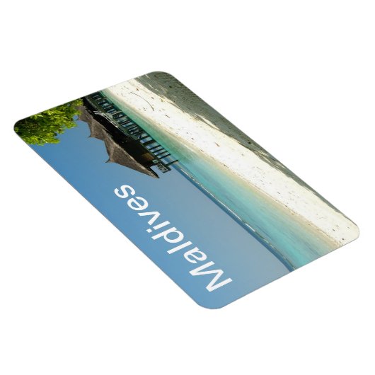 maledivisches Resort Magnet (Rechte Seite)