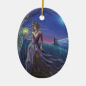 Maleficent Verzierungs-Schneewittchen-Verzierung Keramikornament (Vorne)