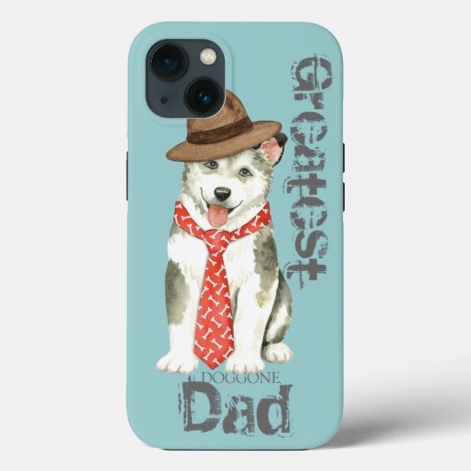Malemute Vater Case-Mate iPhone Hülle (Rückseite)
