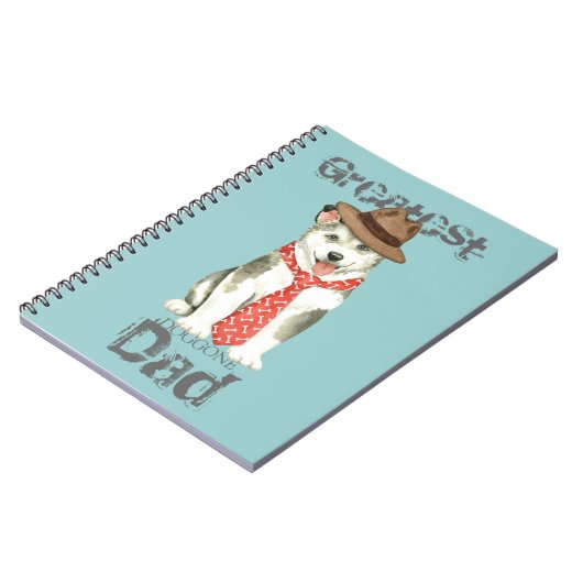 Malemute Vater Notizblock (Linke Seite)