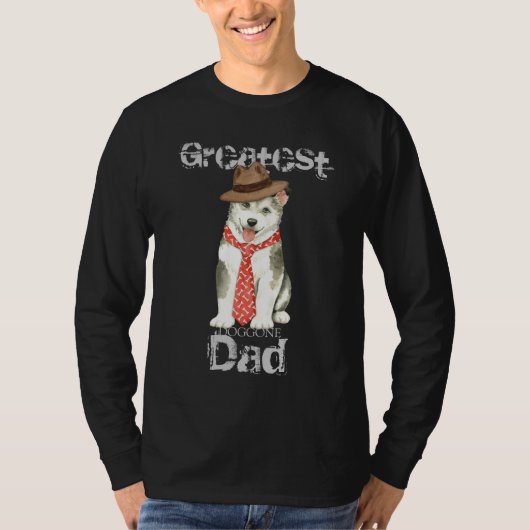 Malemute Vater T-Shirt (Vorderseite)