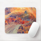 Malen: Berge u. Wasserfall: Mousepad (Mit Mouse)