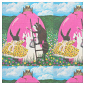Malen des BIG PINK EGG! Stoff (Nahaufnahme)