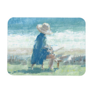 Malen des Meeres Magnet