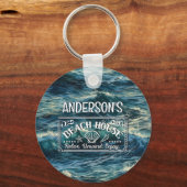 Malen des Meeres überwältigt Ihr Abenteuer Schlüsselanhänger (Vorderseite)