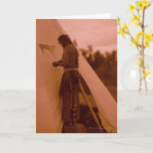 Malen des Zeichens seiner Medizin Karte (Gelbe Blume)