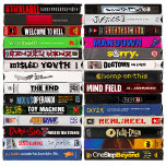 Malen klassischer Skateboarding-VHS-Tapes Skateboard<br><div class="desc">Malen klassischer Skateboarding-VHS-Tapes</div>