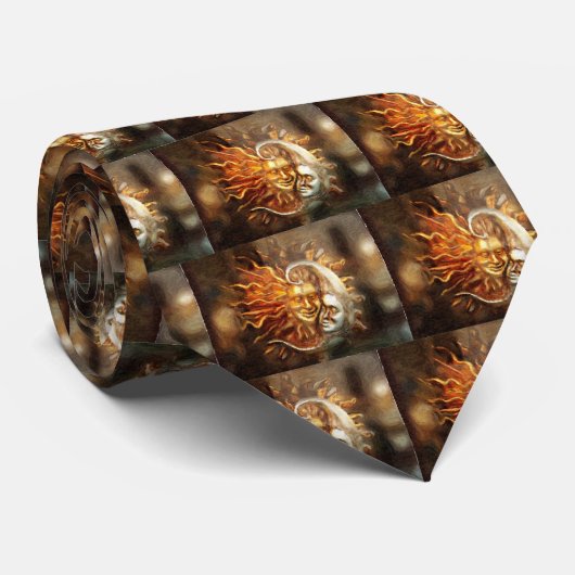 Malen: MondLieben Solar Krawatte (Gerollt)