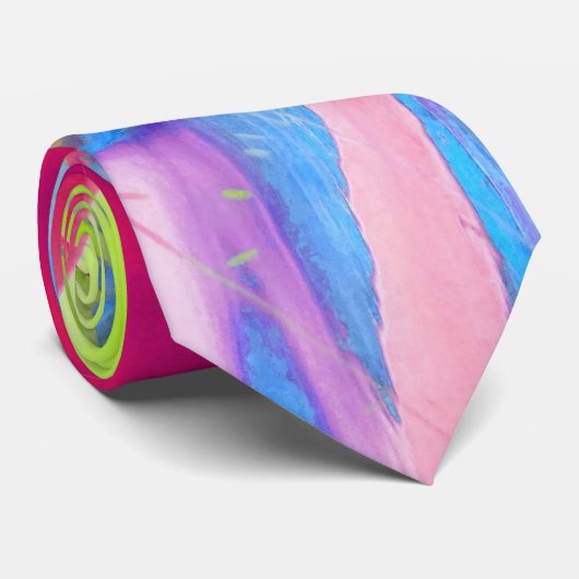 Malen Sie Abstrich Krawatte (Gerollt)