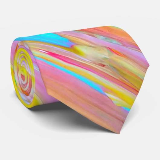 Malen Sie Abstrich Krawatte (Gerollt)