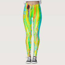 Malen Sie Abstrich-Leggings