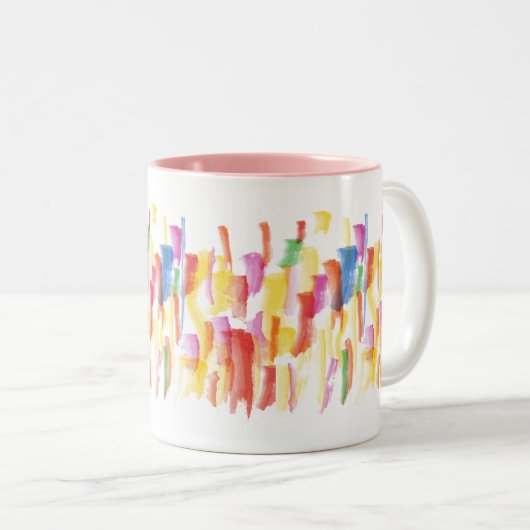 Malen Sie befleckte Tasse (VorderseiteRechts)